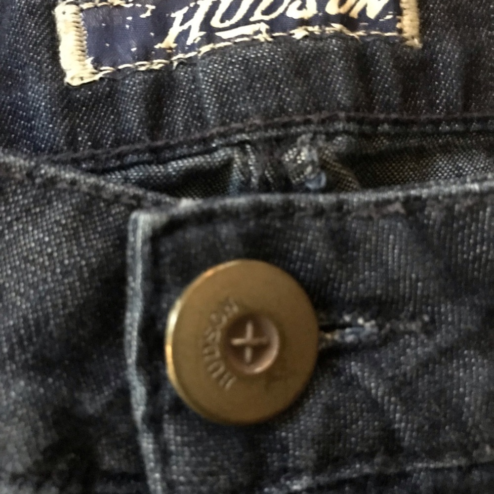 1970’s style Hudson bell bottom denim jeans. (28x30) - Picture 3 of 12